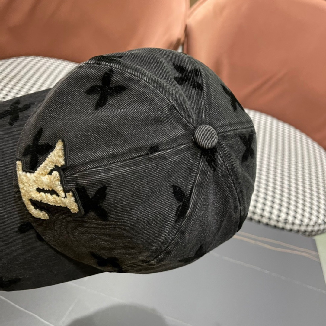   LouiVuittonLV👒专柜新款路易威登家牛仔棒球帽，男女通用遮阳帽，