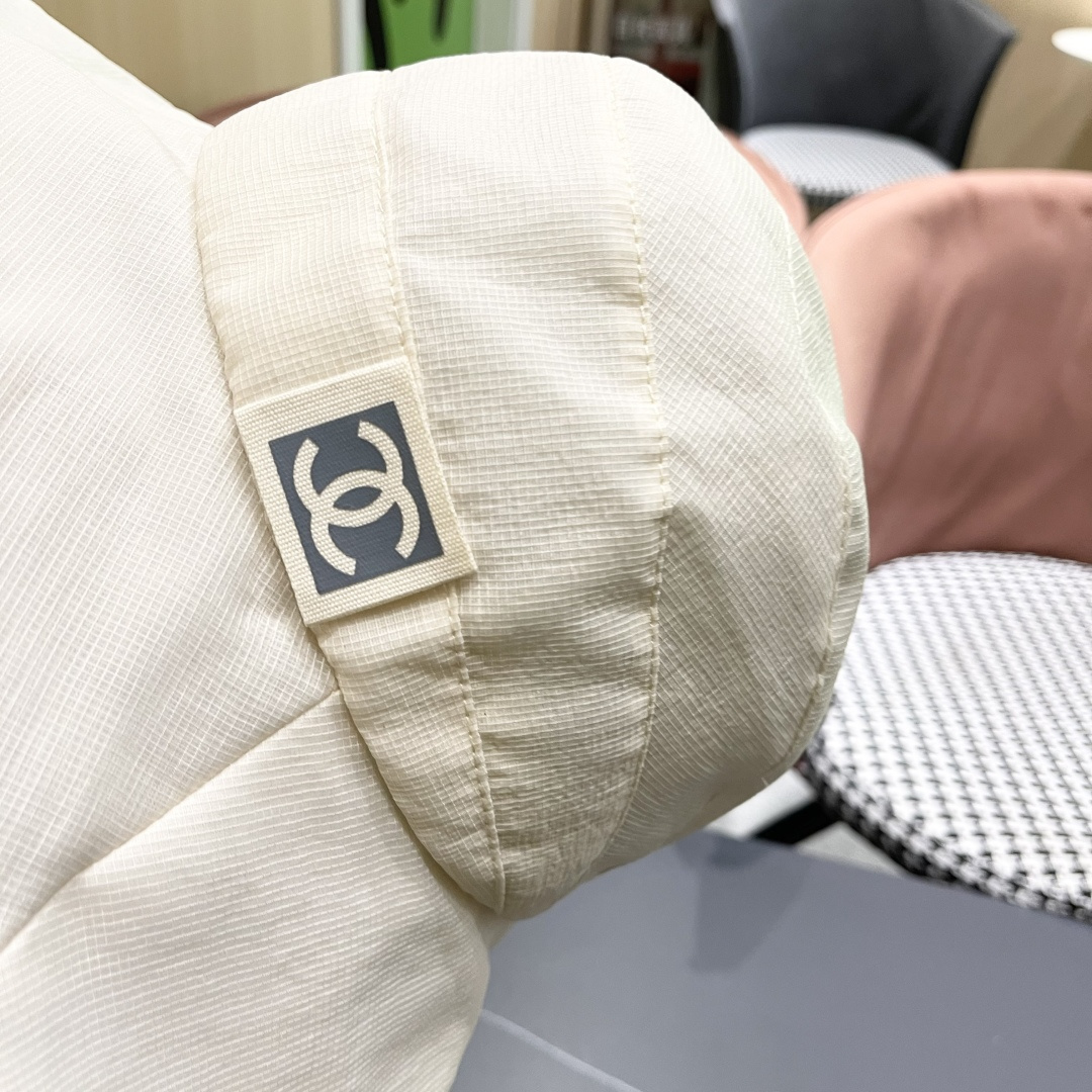 💛【CHANEL香奈儿】2025 新款夏季不规则小香风简约渔夫帽🌈 经典百搭休闲～洋气好看！