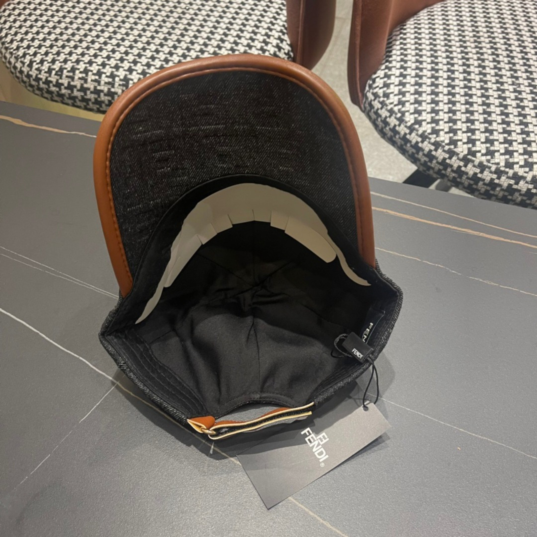   FENDI芬迪，2025新品棒球帽 代购版本！时尚潮流，高端做工！