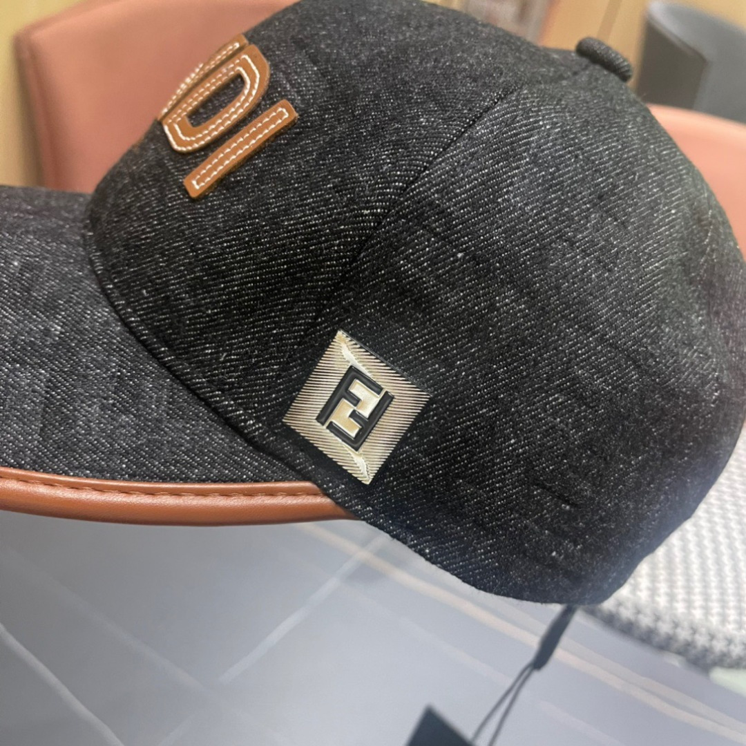  FENDI芬迪，2025新品棒球帽 代购版本！时尚潮流，高端做工！