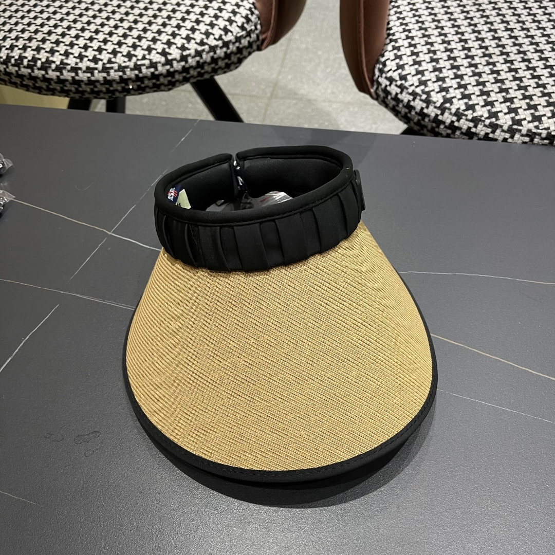  迪奥Dior新款大帽檐防晒帽空顶草帽遮阳帽女春夏防
紫外线太阳帽沙滩帽 回购率100%