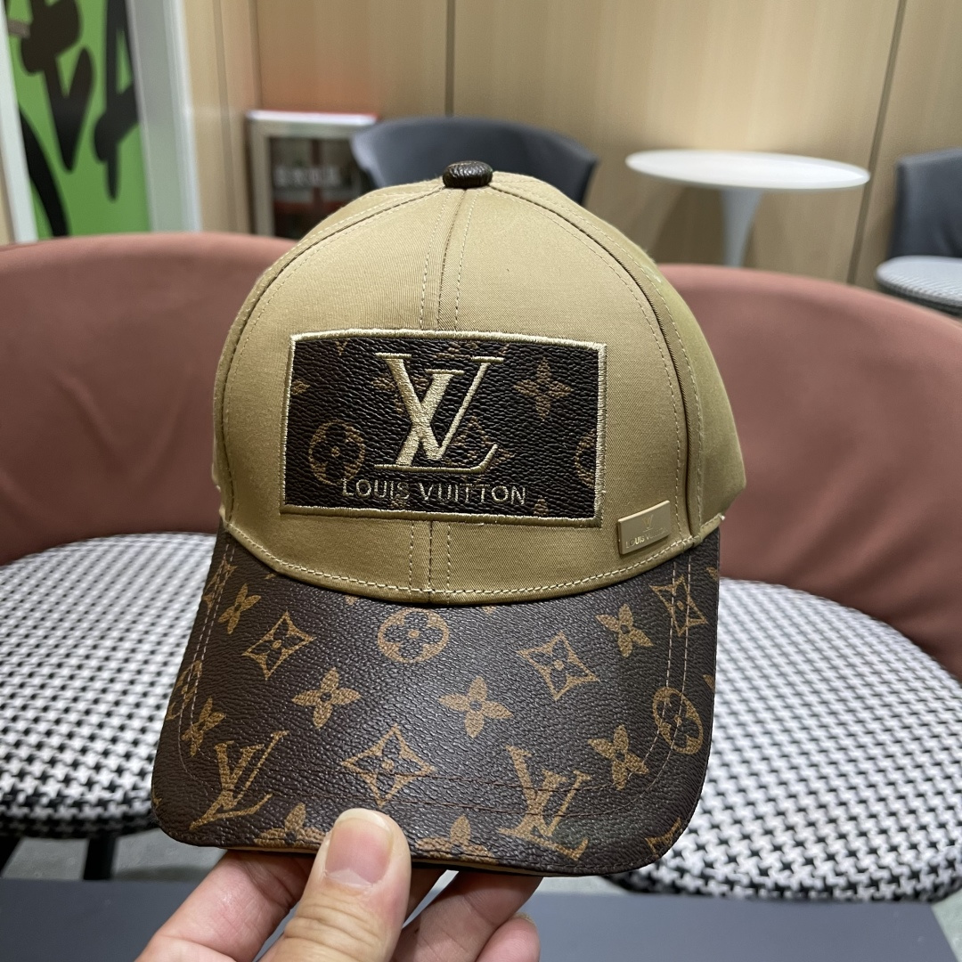  LouiVuittonLV专柜新款路易威登家棒球帽，男女通用遮阳帽，
