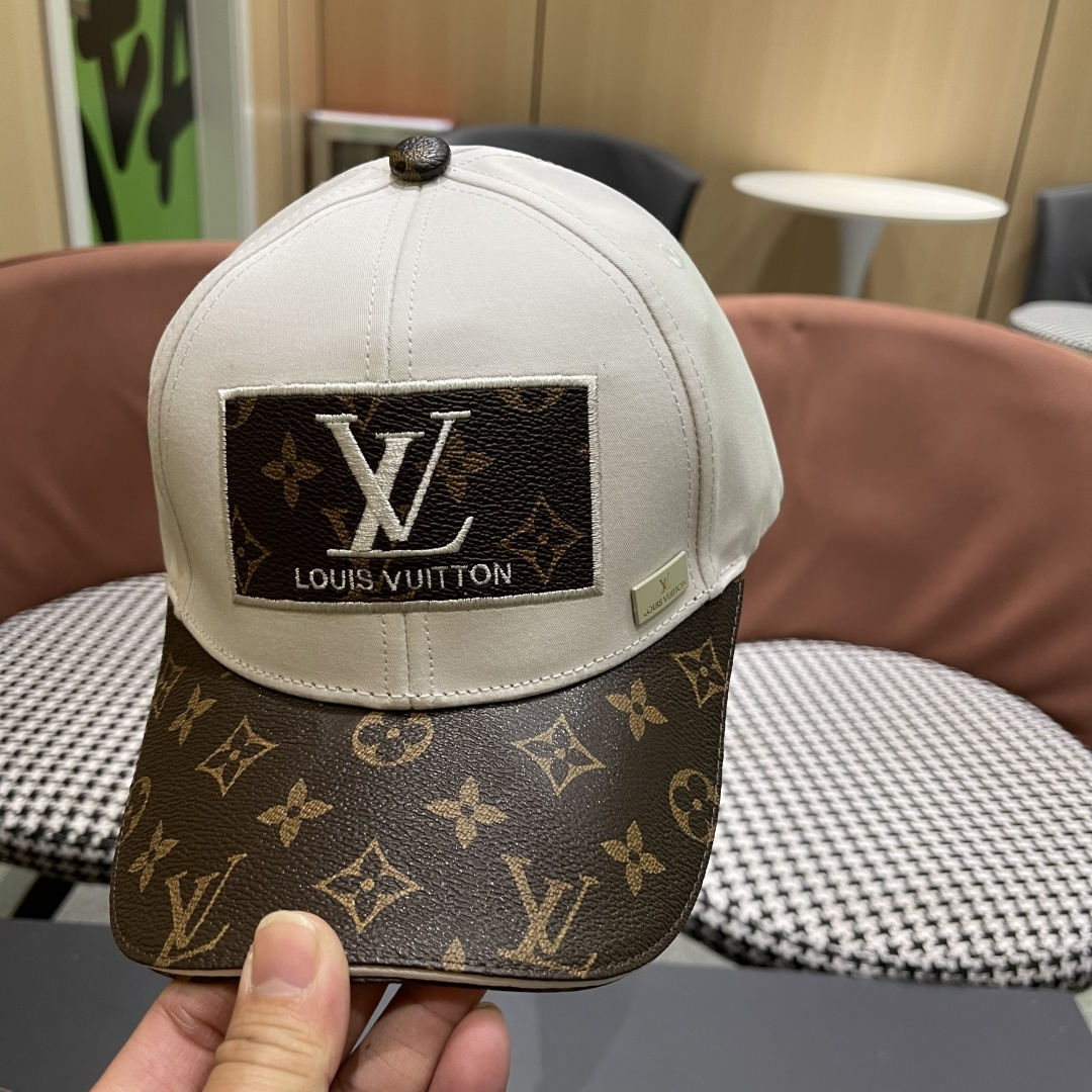  LouiVuittonLV专柜新款路易威登家棒球帽，男女通用遮阳帽，