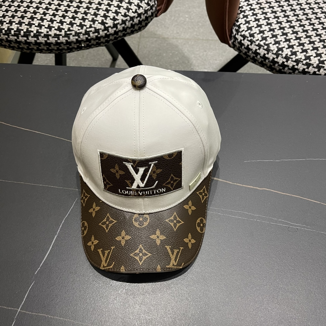  LouiVuittonLV专柜新款路易威登家棒球帽，男女通用遮阳帽，