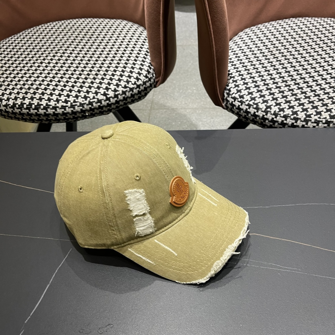  蒙口Moncler🆕春款新款个性棒球帽，高品质透气性巨佳，四季佩戴款
高颜值时尚单品男女同款