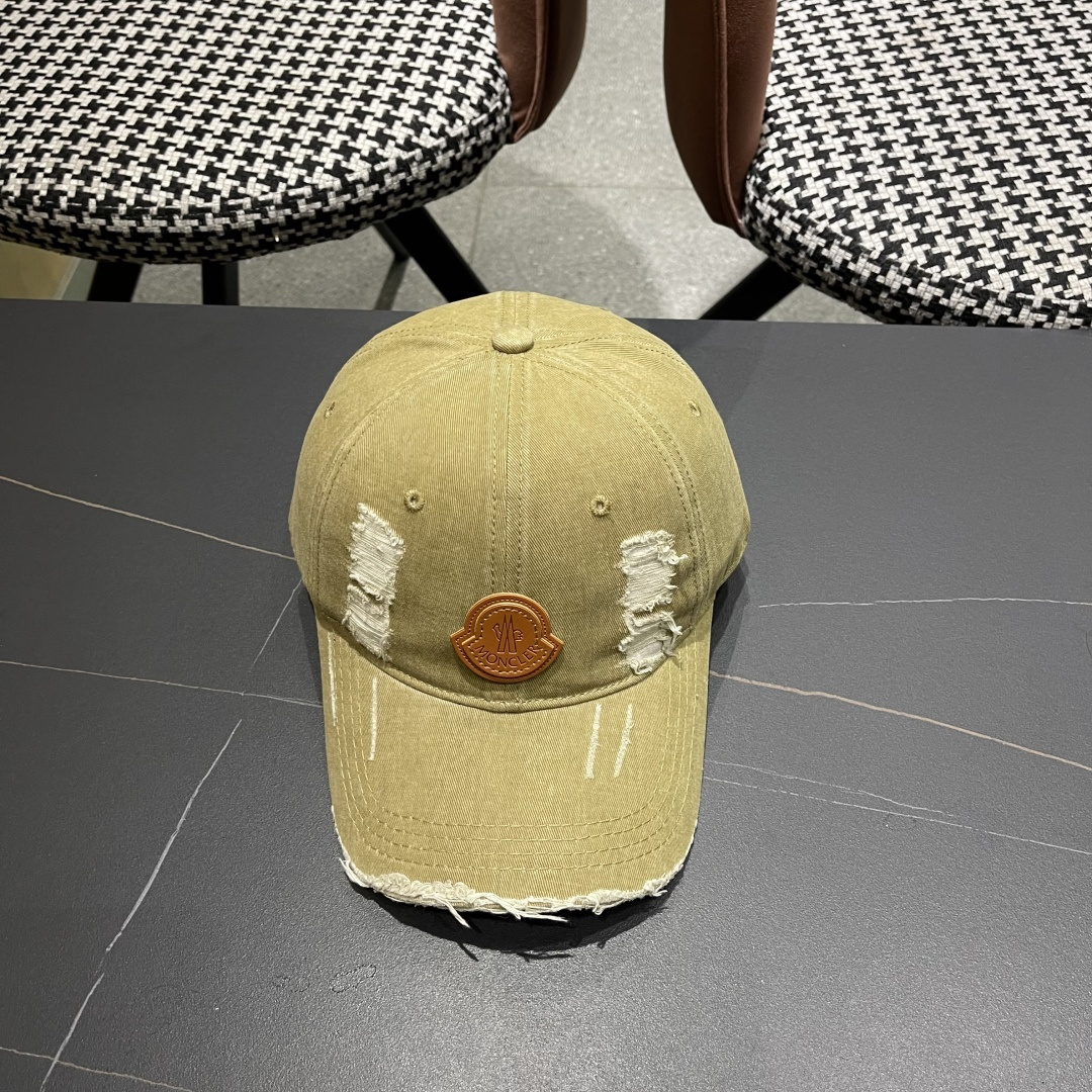  蒙口Moncler🆕春款新款个性棒球帽，高品质透气性巨佳，四季佩戴款
高颜值时尚单品男女同款