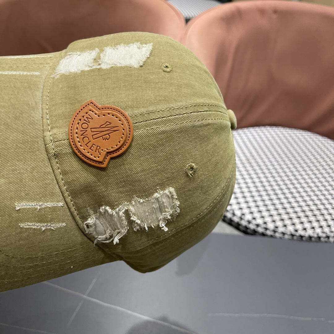  蒙口Moncler🆕春款新款个性棒球帽，高品质透气性巨佳，四季佩戴款
高颜值时尚单品男女同款