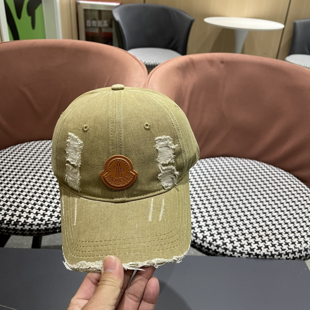  蒙口Moncler🆕春款新款个性棒球帽，高品质透气性巨佳，四季佩戴款
高颜值时尚单品男女同款