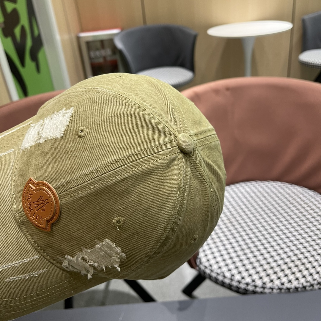  蒙口Moncler🆕春款新款个性棒球帽，高品质透气性巨佳，四季佩戴款
高颜值时尚单品男女同款