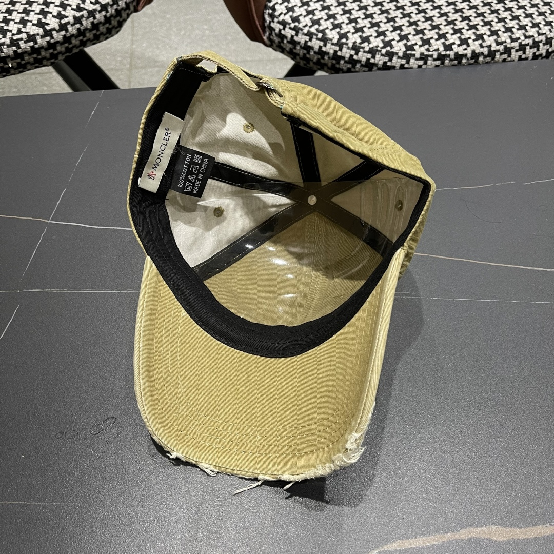  蒙口Moncler🆕春款新款个性棒球帽，高品质透气性巨佳，四季佩戴款
高颜值时尚单品男女同款