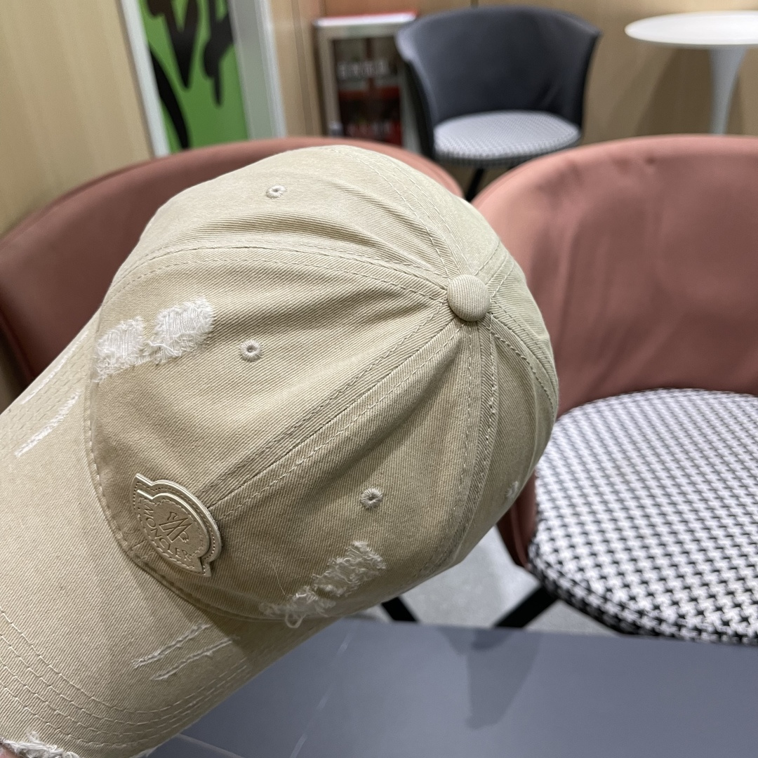  蒙口Moncler🆕春款新款个性棒球帽，高品质透气性巨佳，四季佩戴款
高颜值时尚单品男女同款