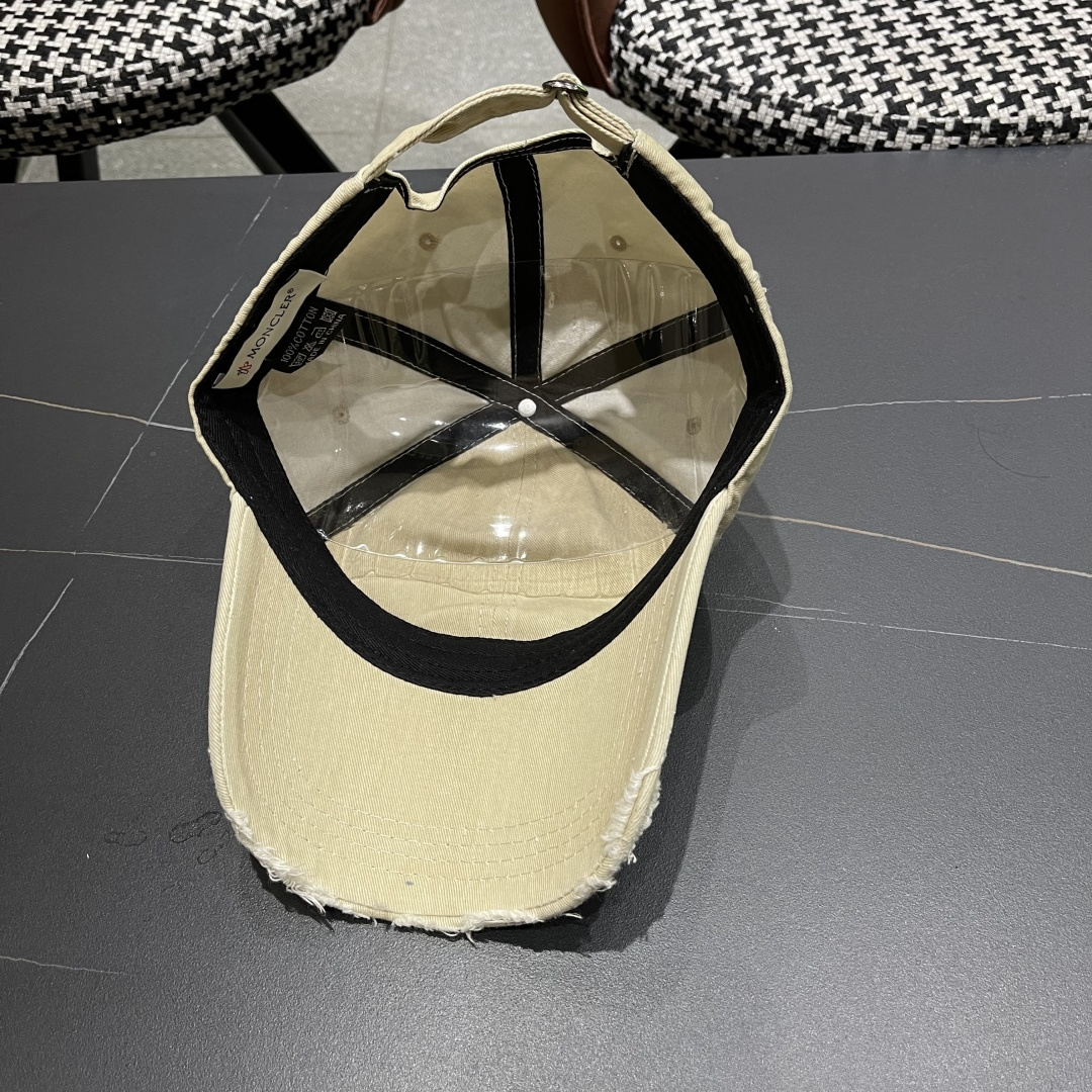  蒙口Moncler🆕春款新款个性棒球帽，高品质透气性巨佳，四季佩戴款
高颜值时尚单品男女同款