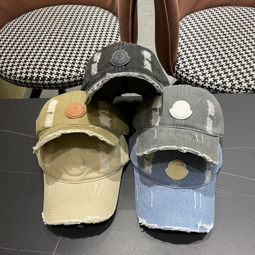  蒙口Moncler🆕春款新款个性棒球帽，高品质透气性巨佳，四季佩戴款
高颜值时尚单品男女同款