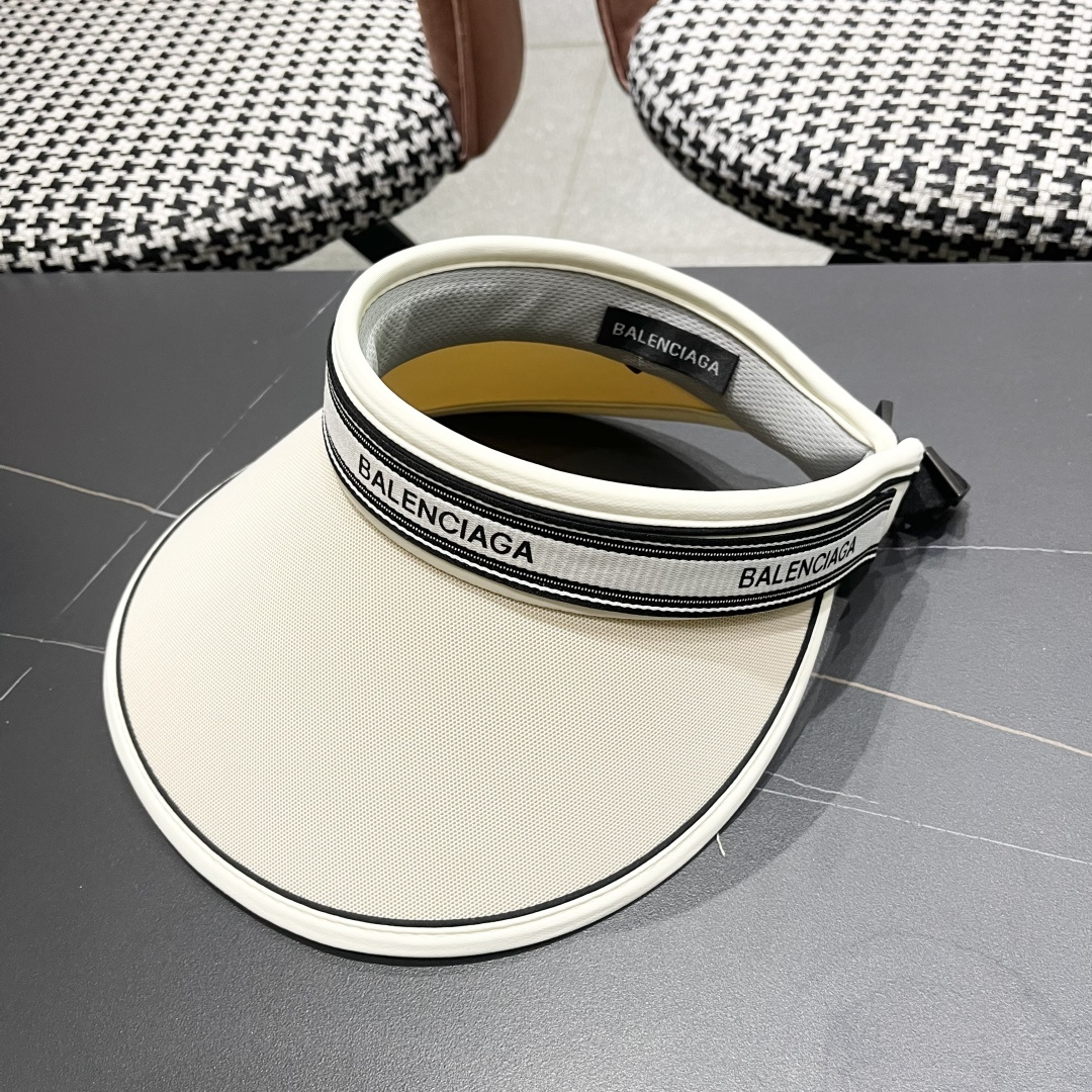  巴黎世家BALENCIAGA，2025新款空顶遮阳帽，最好品质的，休闲大方，大家自己对比哦