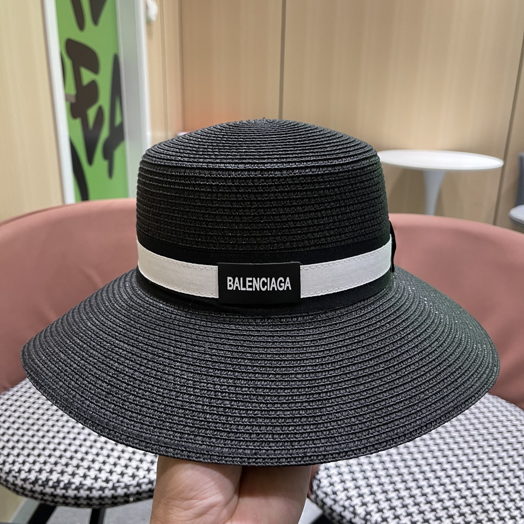  Balenciaga（巴黎世家）2025早春新款韩版休闲时尚，质地硬朗，手感非常好，名媛必备！防紫外线