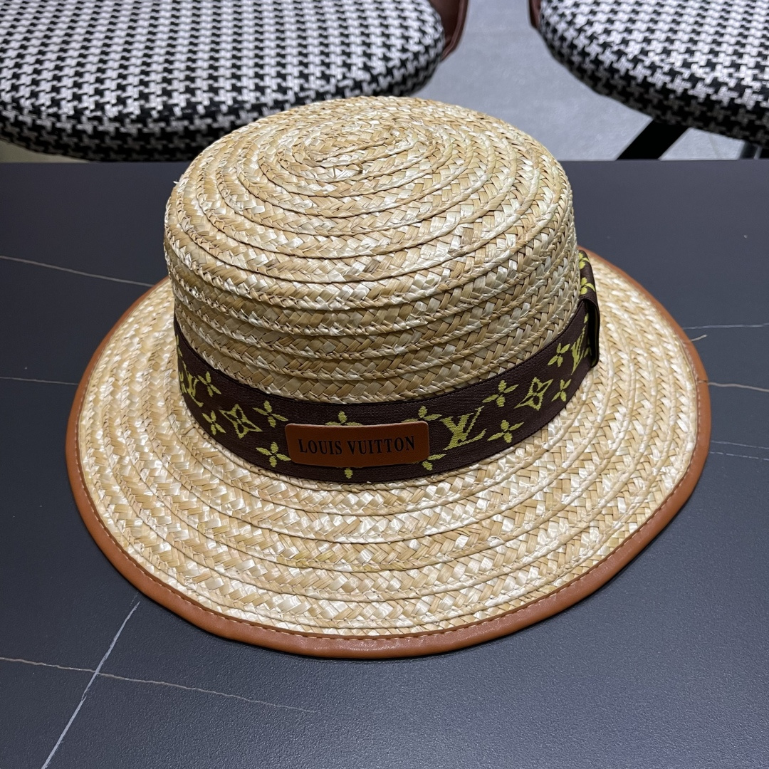 NO:349075,[LV Louis Vuitton] 2025 new beach wheat pole sunshade holiday straw hat, a must-have for travel, buy it now!  Hat Straw Hat Fisherman Hat Baseball Hat, Hats, louis vuitton,louis vuitton,espadrilles,hats【LV路易威登】2025新款沙滩麦杆遮阳度假风草帽,旅行必备,赶紧入手！帽子草帽渔夫帽棒球帽,帽子,louis vuitton,louis vuitton,espadrilles,hats,hat