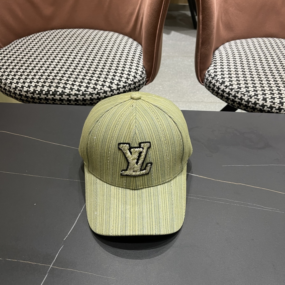 🧢LV路易威登🧢 2025棒球帽，非常经典的经典，流行的复古美，四季可用，出门必备，非常显脸小