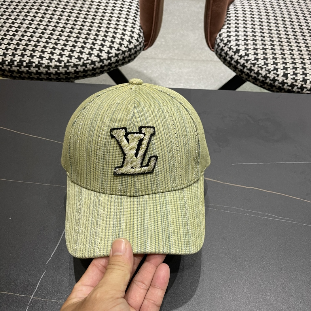 🧢LV路易威登🧢 2025棒球帽，非常经典的经典，流行的复古美，四季可用，出门必备，非常显脸小