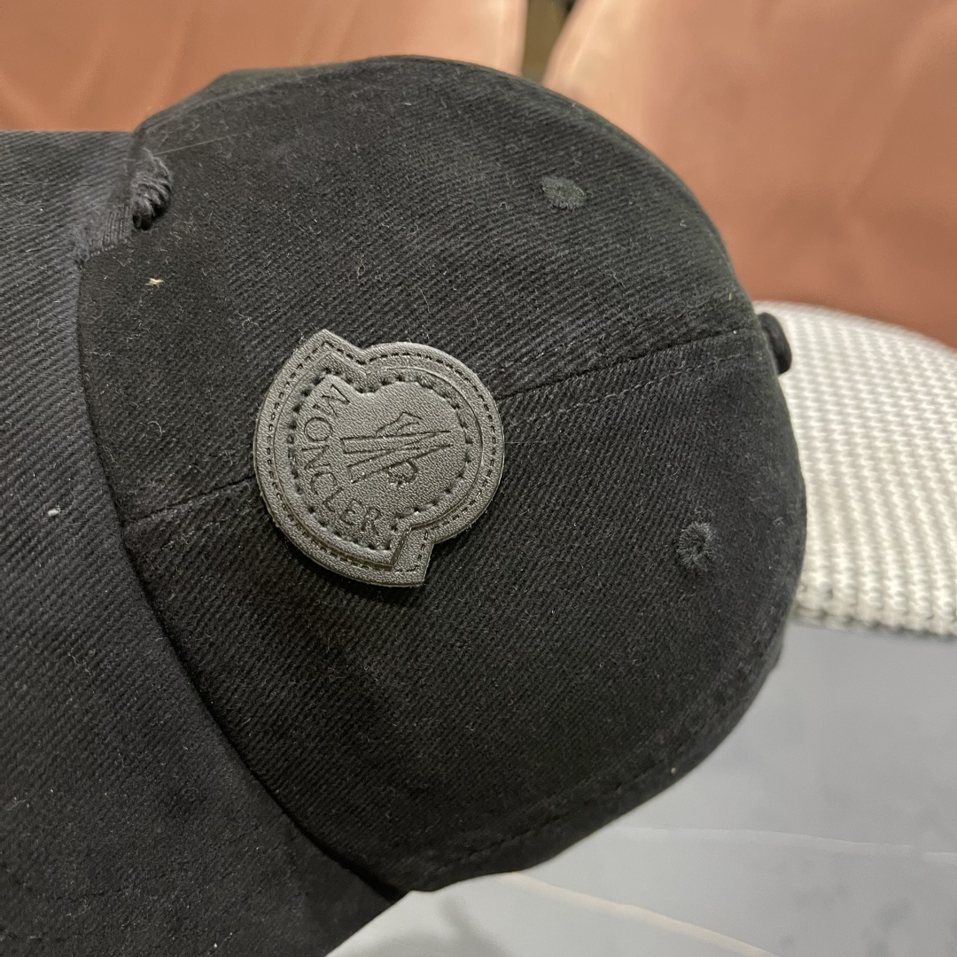  蒙口MONCLER2025新款棒球帽，时尚炸街单品，风格很OK，网红.时尚博主的最爱！高品质舒适透气，