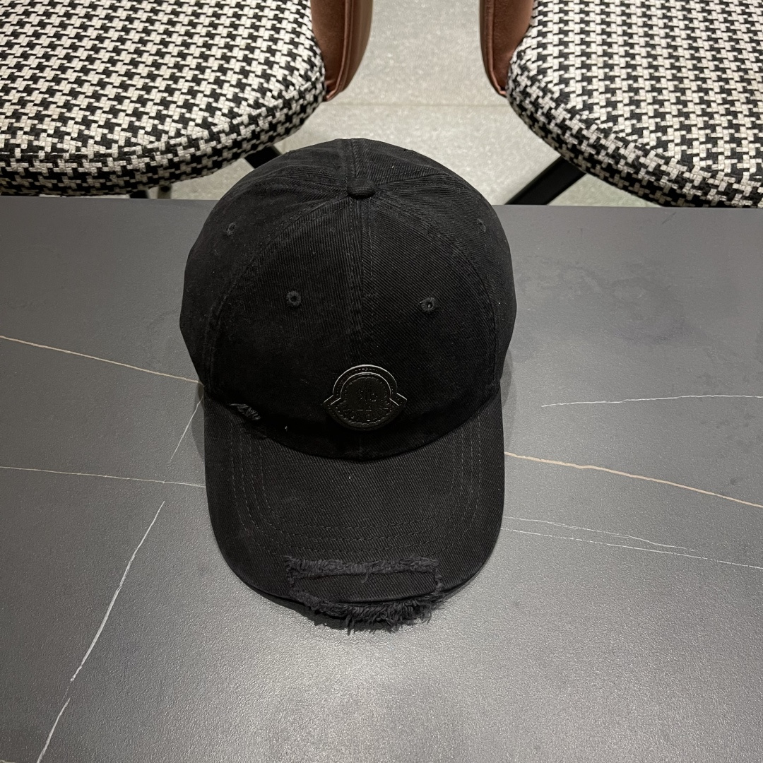 蒙口MONCLER2025新款棒球帽，时尚炸街单品，风格很OK，网红.时尚博主的最爱！高品质舒适透气，