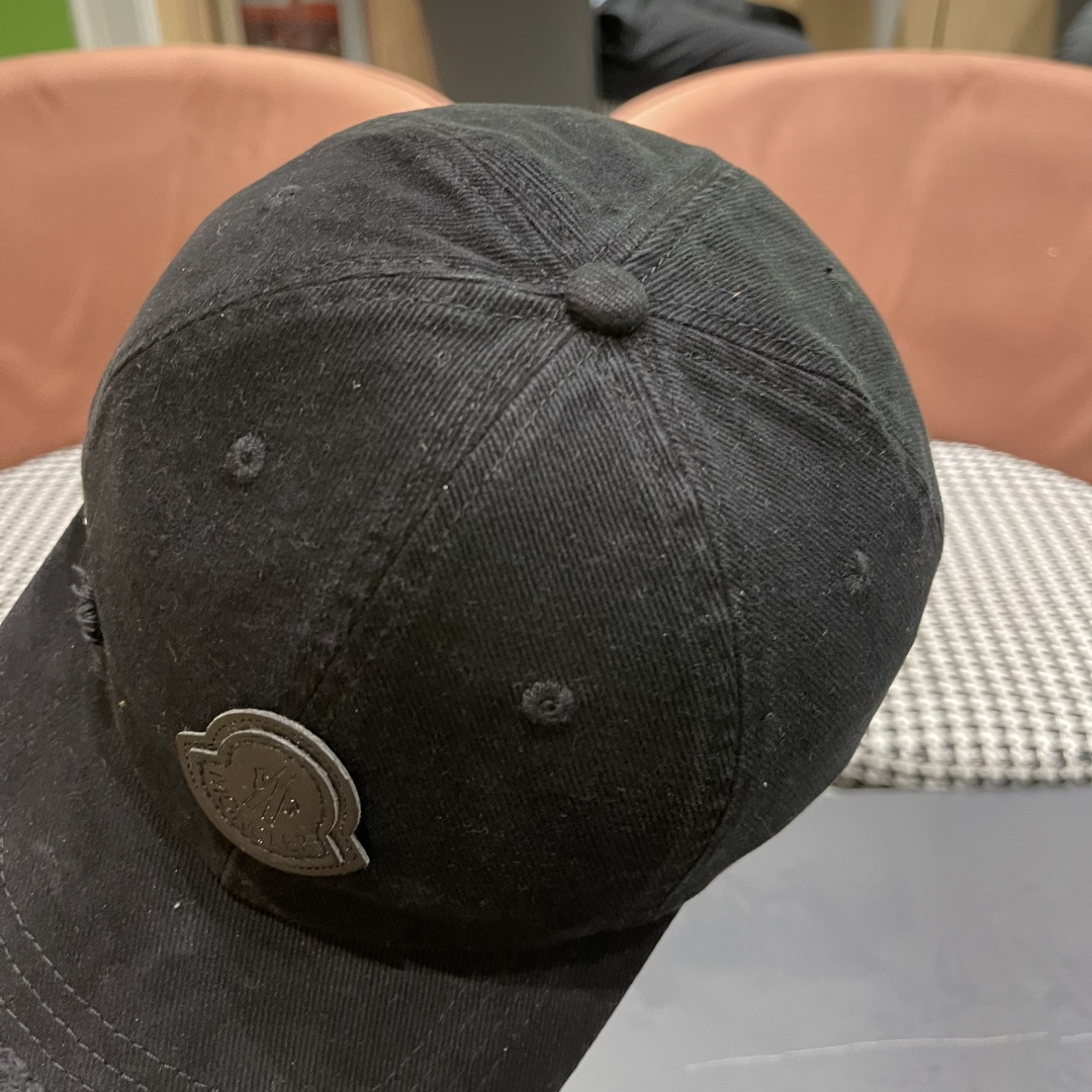  蒙口MONCLER2025新款棒球帽，时尚炸街单品，风格很OK，网红.时尚博主的最爱！高品质舒适透气，
