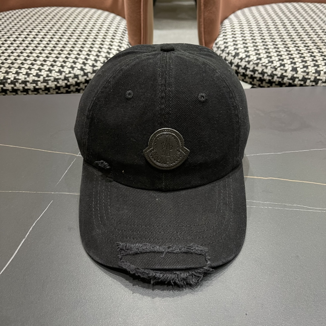  蒙口MONCLER2025新款棒球帽，时尚炸街单品，风格很OK，网红.时尚博主的最爱！高品质舒适透气，
