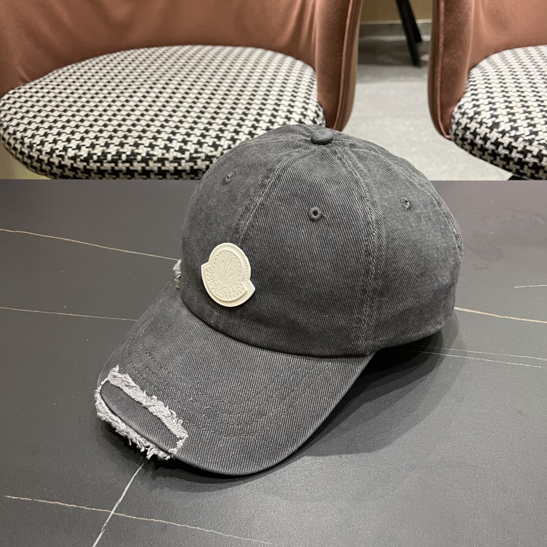  蒙口MONCLER2025新款棒球帽，时尚炸街单品，风格很OK，网红.时尚博主的最爱！高品质舒适透气，