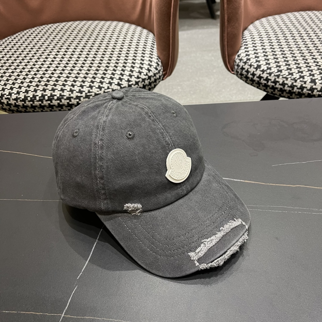  蒙口MONCLER2025新款棒球帽，时尚炸街单品，风格很OK，网红.时尚博主的最爱！高品质舒适透气，