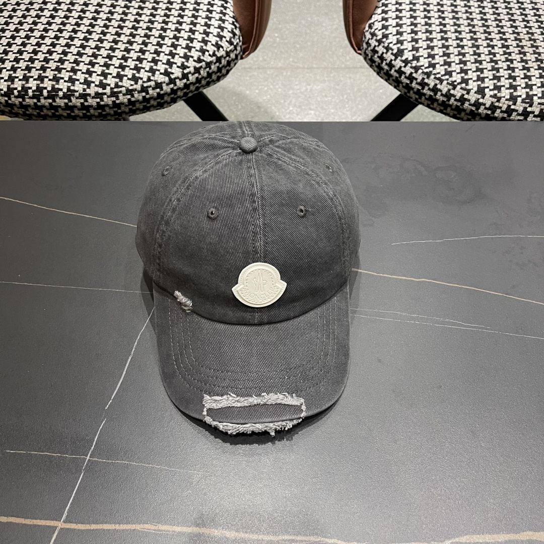  蒙口MONCLER2025新款棒球帽，时尚炸街单品，风格很OK，网红.时尚博主的最爱！高品质舒适透气，