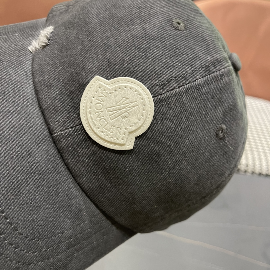  蒙口MONCLER2025新款棒球帽，时尚炸街单品，风格很OK，网红.时尚博主的最爱！高品质舒适透气，