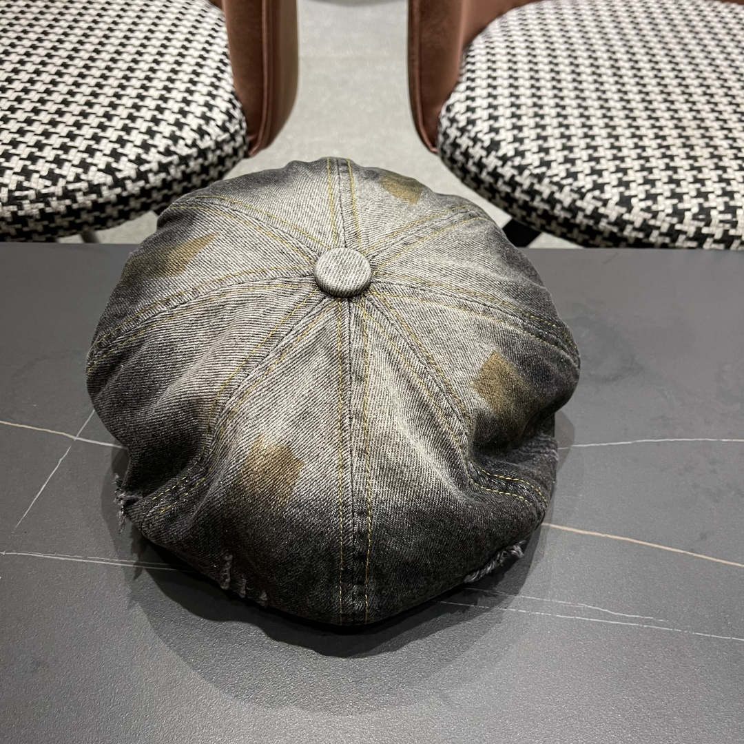  Chanel香奈儿洋气好看的帽子女秋冬显脸小2025新款百搭贝雷帽