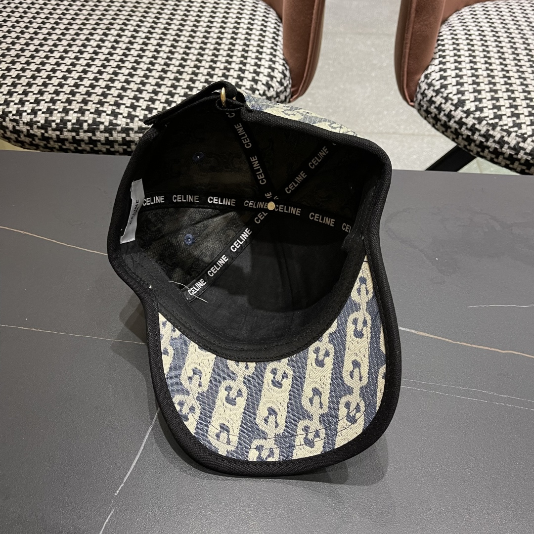  【CELINE赛琳】2025春夏款新款简约棒球帽，新款出货，大牌款超好搭配，赶紧入手！