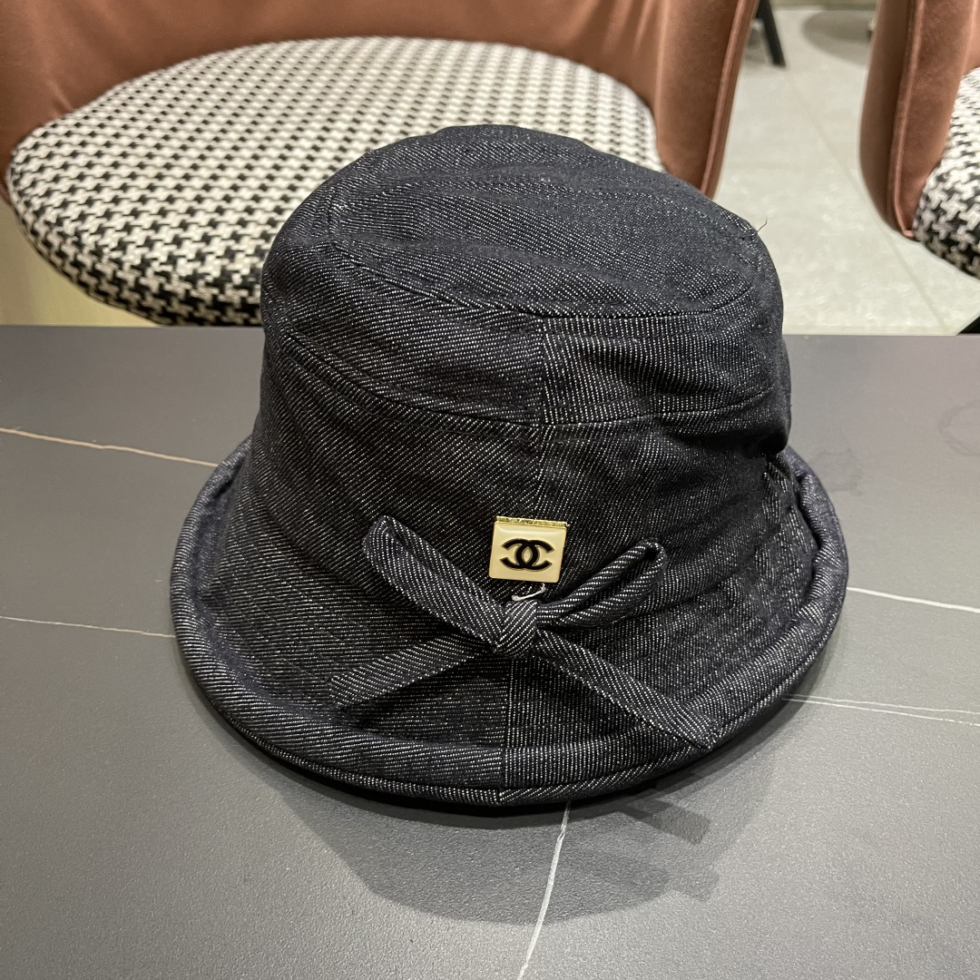 NO:359785,Chanel 2025 Spring and Autumn High-quality Curled Fisherman Hat Japanese Denim All-match Basin Hat Elegant Bow Girl Hat Straw Hat Fisherman Hat Baseball Hat, Hats, Chanel, espadrilles, Hats香奈儿2025 春秋款高品质卷边渔夫帽日系牛仔布百搭盆帽气质优雅蝴蝶结女帽子草帽渔夫帽棒球帽,帽子,chanel,espadrilles,hats,hat