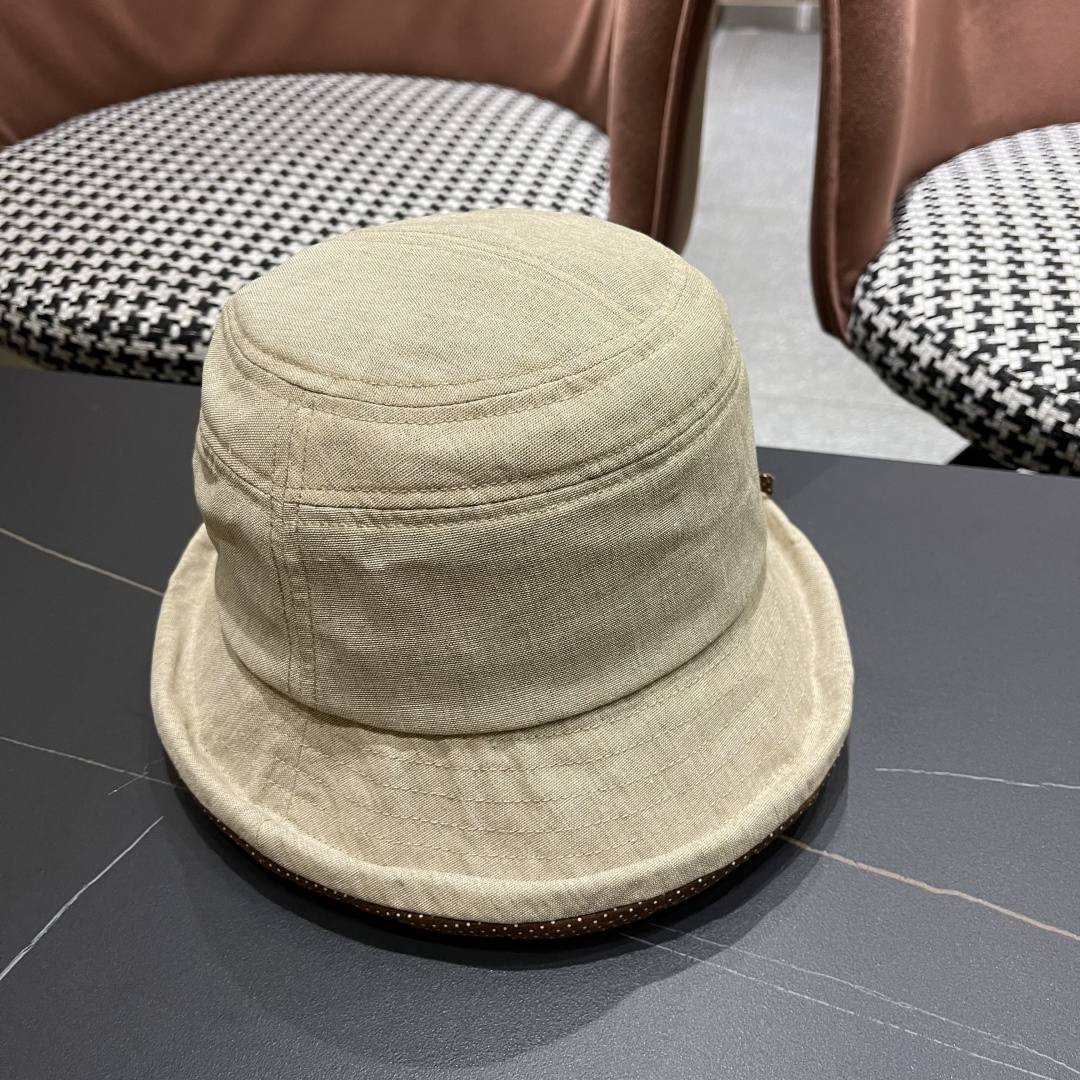  香奈儿 2025新款蝴蝶结卷边渔夫帽子女夏季赫本风气质优雅
礼帽百搭显脸小遮阳盆帽