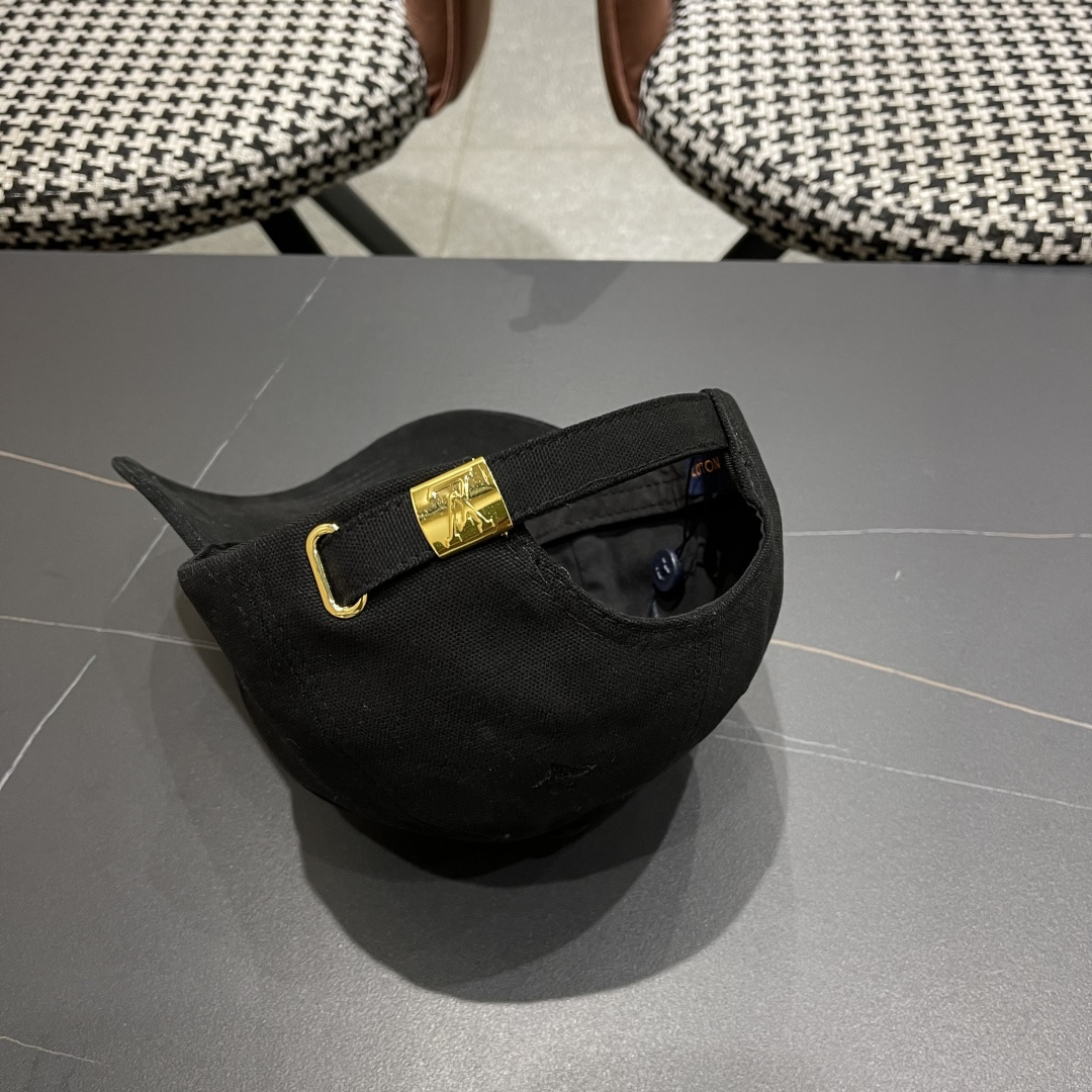  Lv路易威登2025新款帽子女时尚百搭宽檐硬顶页棒球帽鸭舌帽