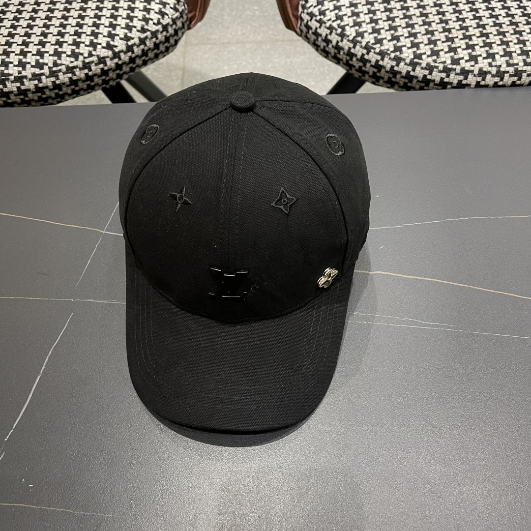  Lv路易威登2025新款帽子女时尚百搭宽檐硬顶页棒球帽鸭舌帽