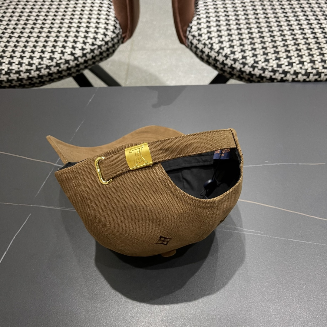  Lv路易威登2025新款帽子女时尚百搭宽檐硬顶页棒球帽鸭舌帽