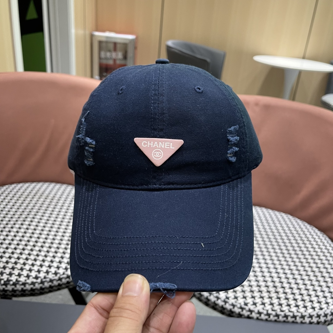  香奈儿CHANEL 2025新款棒球帽，小香经典简约，时尚休闲设计 跑量新品，出街必备