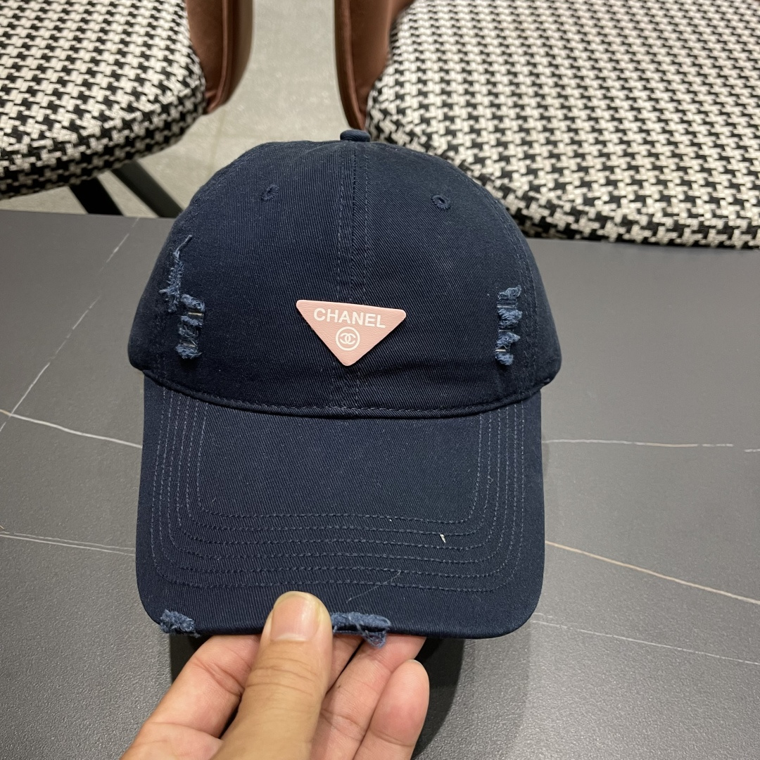  香奈儿CHANEL 2025新款棒球帽，小香经典简约，时尚休闲设计 跑量新品，出街必备