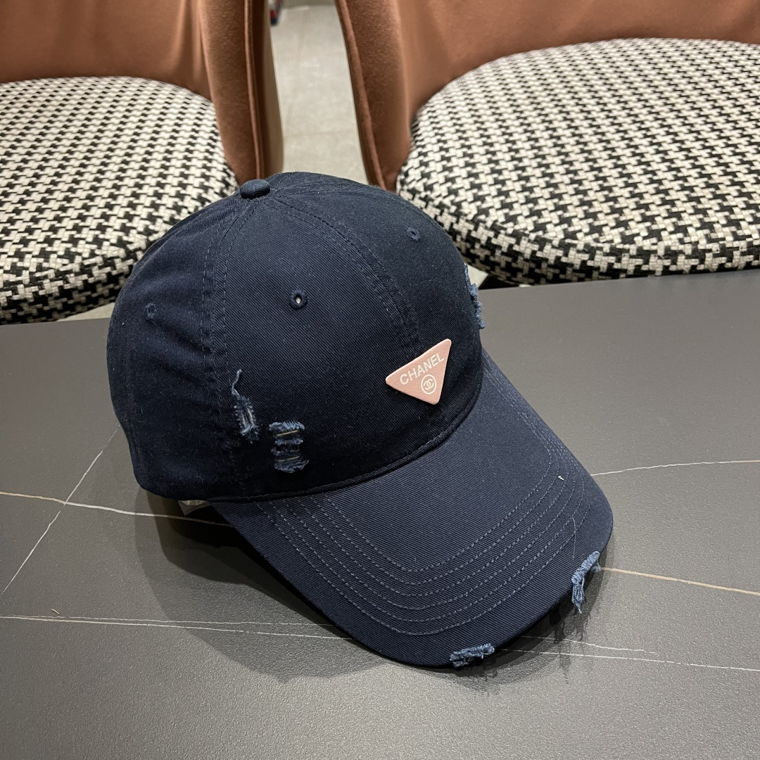  香奈儿CHANEL 2025新款棒球帽，小香经典简约，时尚休闲设计 跑量新品，出街必备