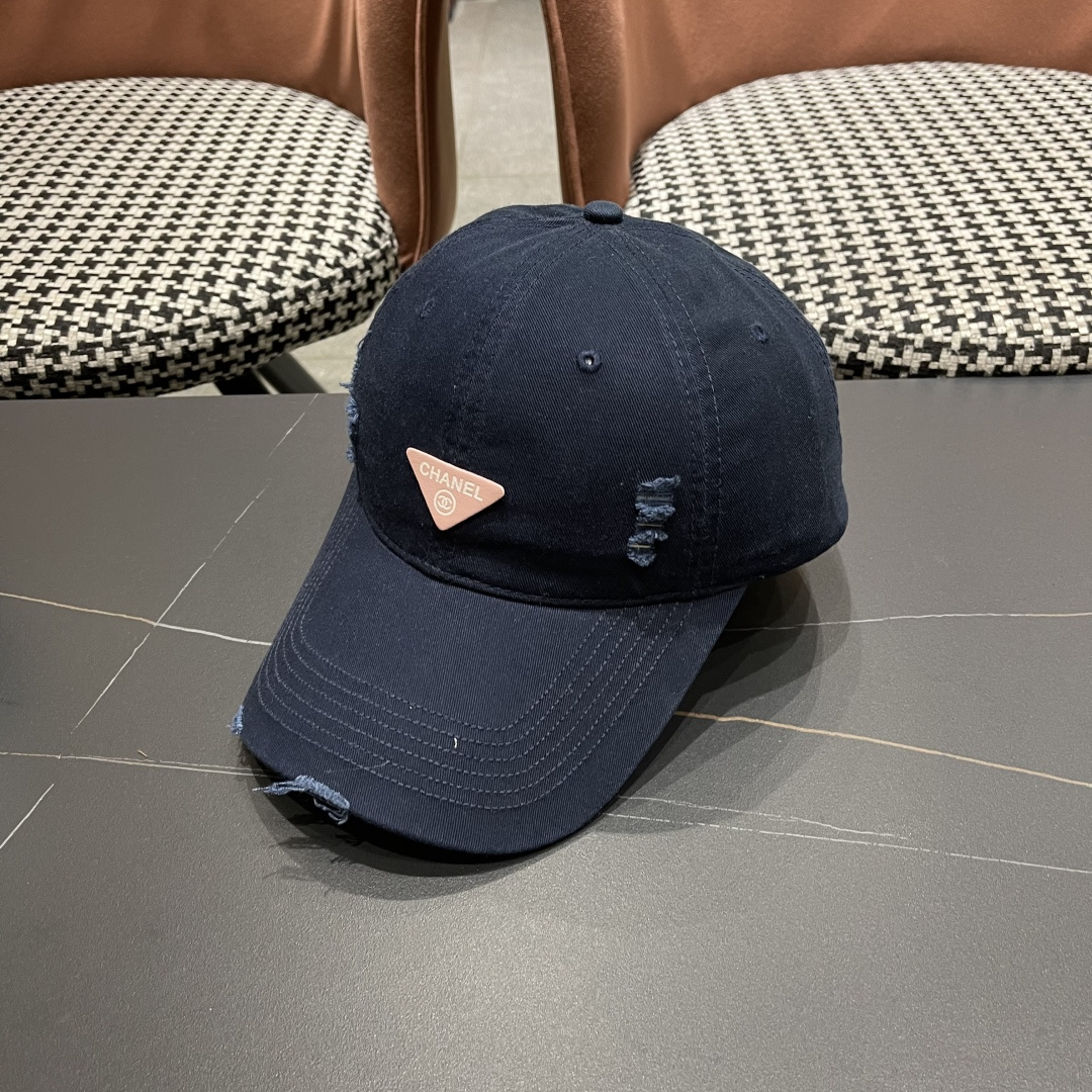  香奈儿CHANEL 2025新款棒球帽，小香经典简约，时尚休闲设计 跑量新品，出街必备