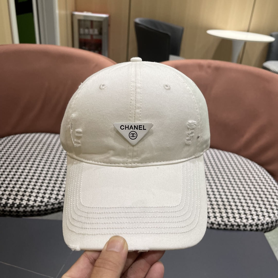  香奈儿CHANEL 2025新款棒球帽，小香经典简约，时尚休闲设计 跑量新品，出街必备