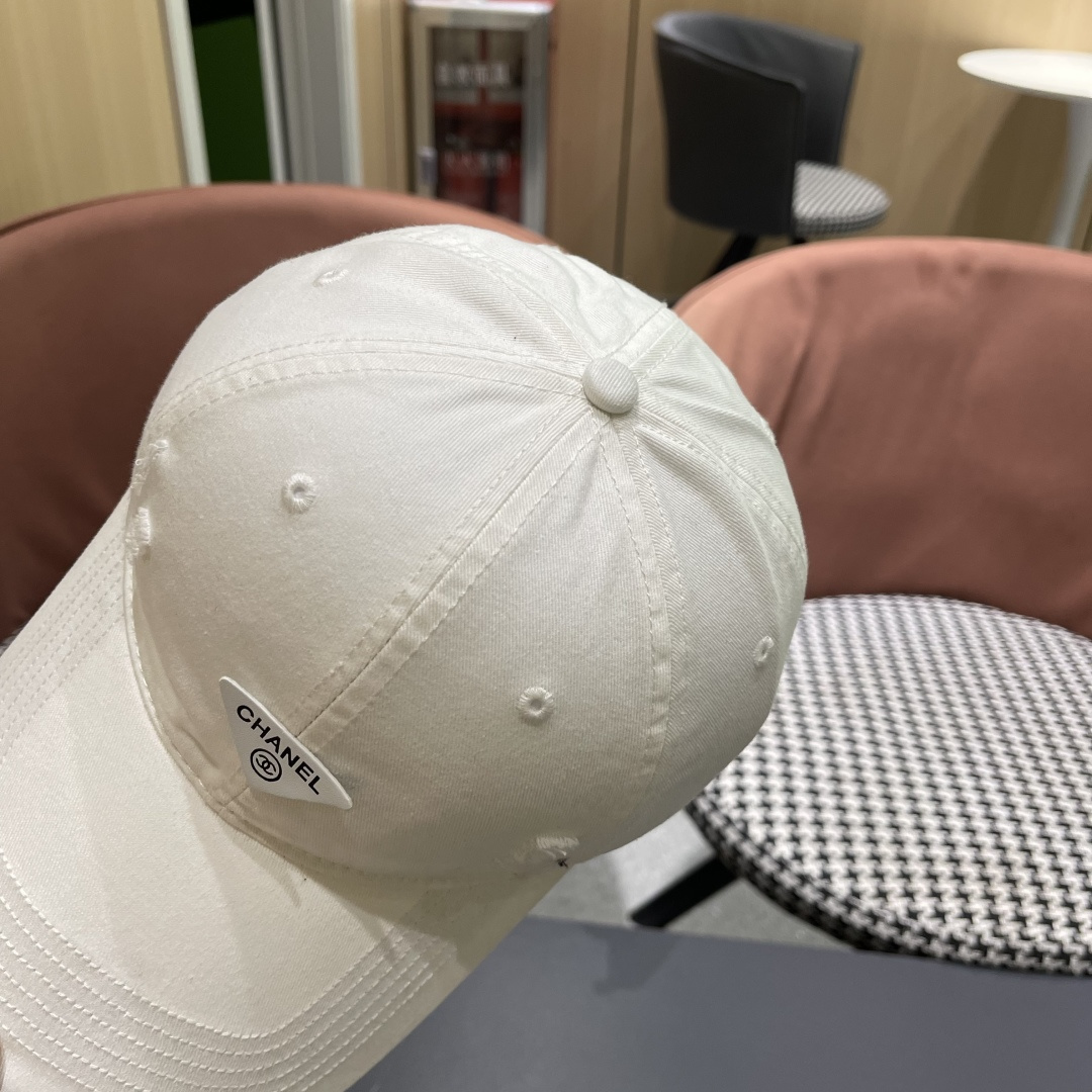  香奈儿CHANEL 2025新款棒球帽，小香经典简约，时尚休闲设计 跑量新品，出街必备