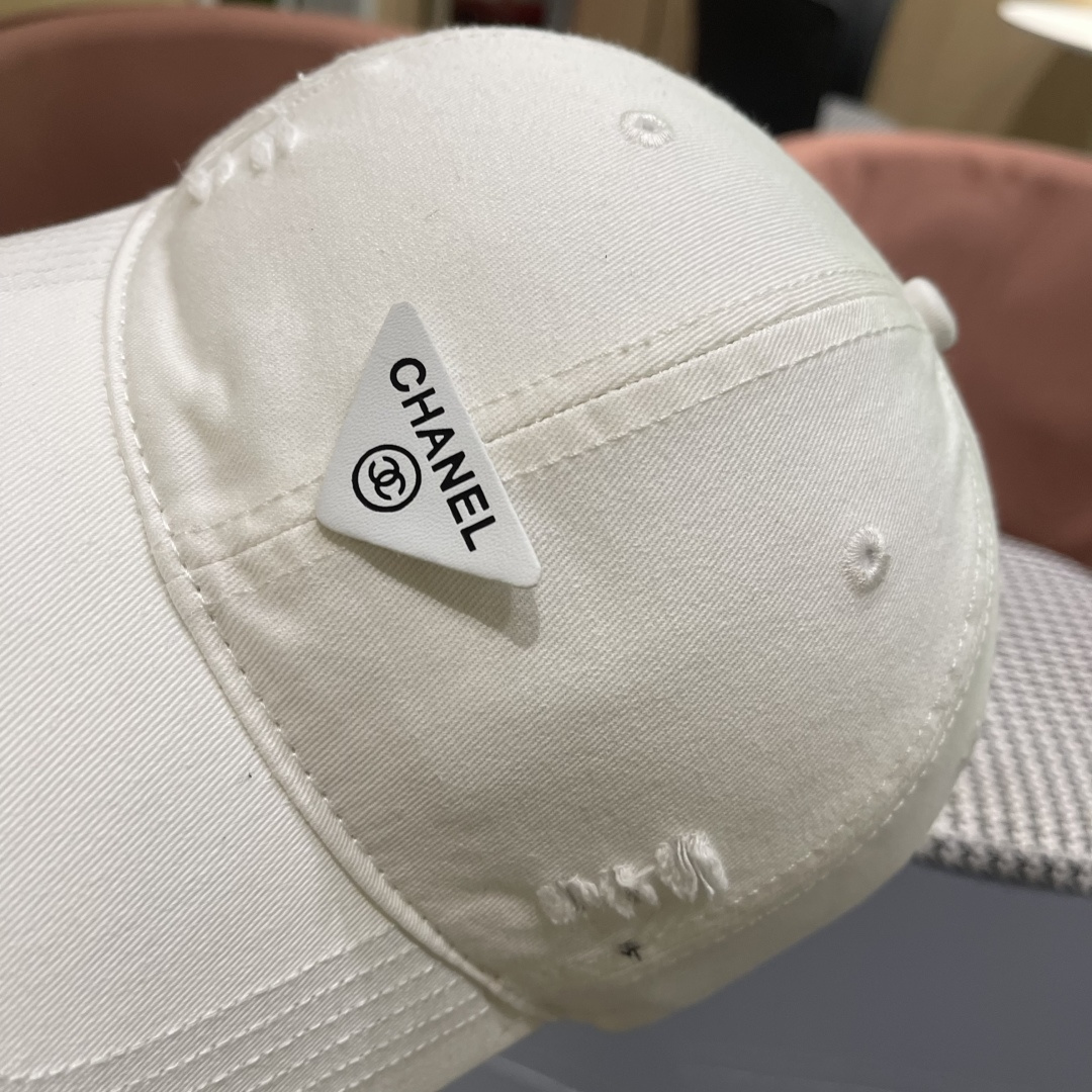  香奈儿CHANEL 2025新款棒球帽，小香经典简约，时尚休闲设计 跑量新品，出街必备