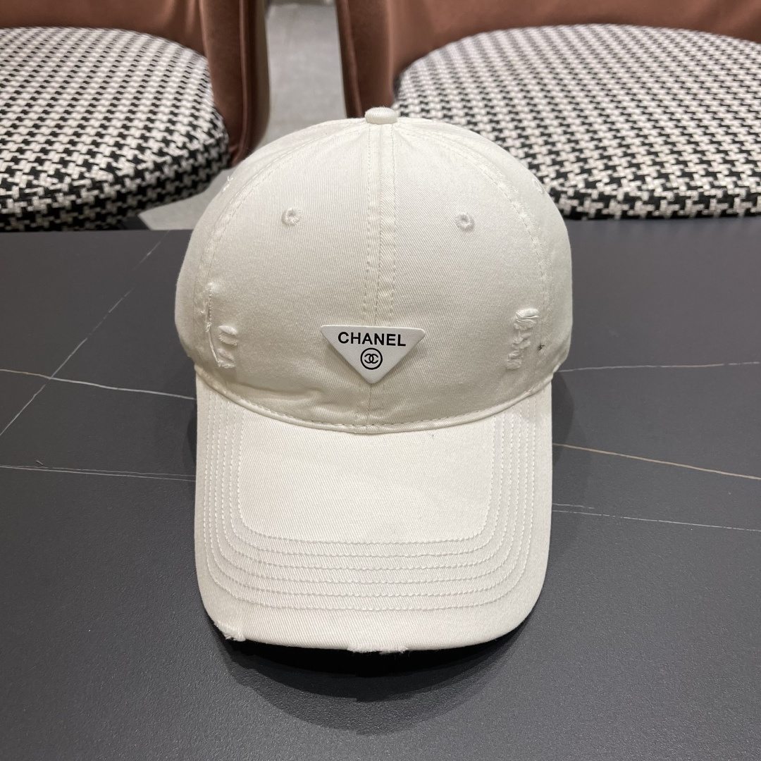  香奈儿CHANEL 2025新款棒球帽，小香经典简约，时尚休闲设计 跑量新品，出街必备