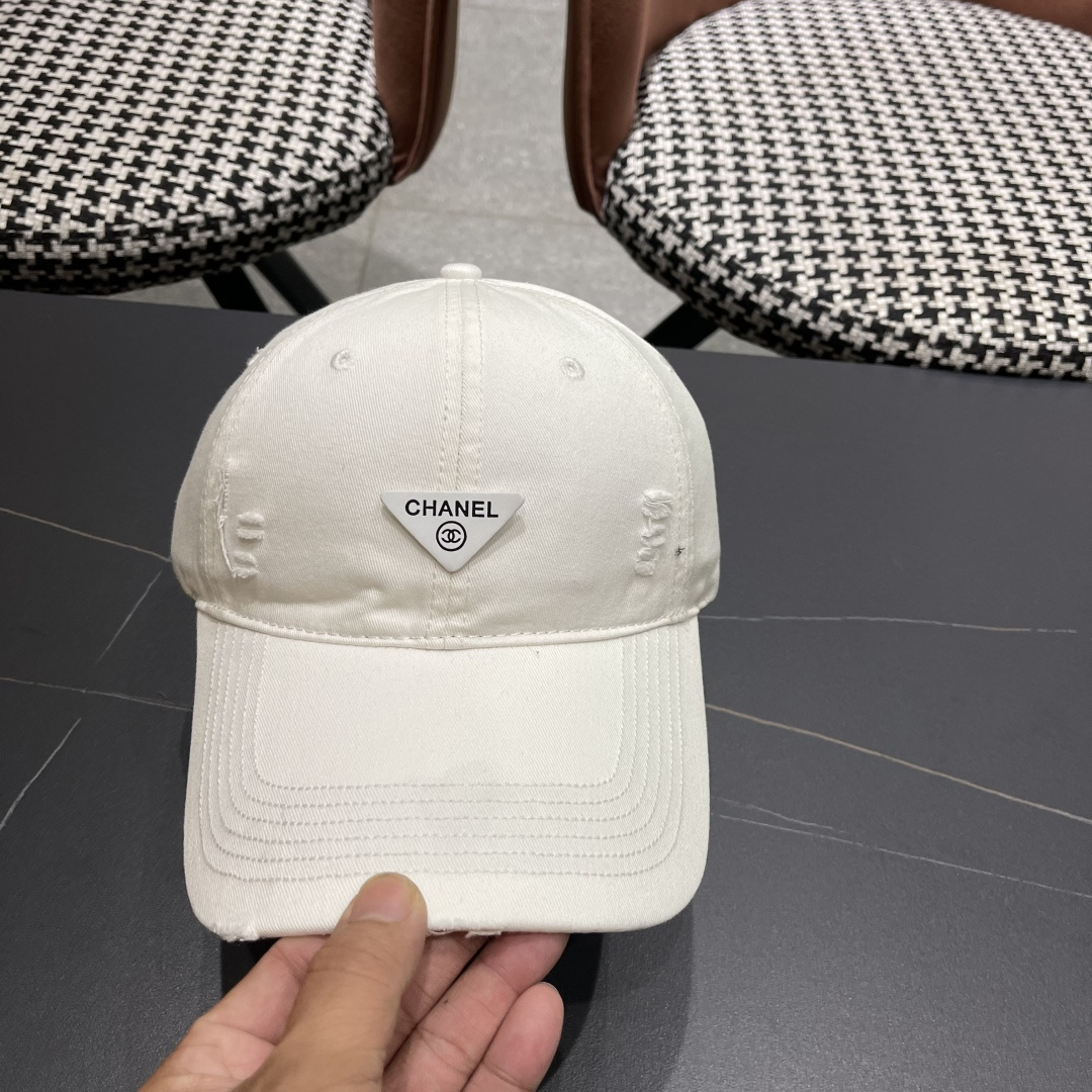  香奈儿CHANEL 2025新款棒球帽，小香经典简约，时尚休闲设计 跑量新品，出街必备