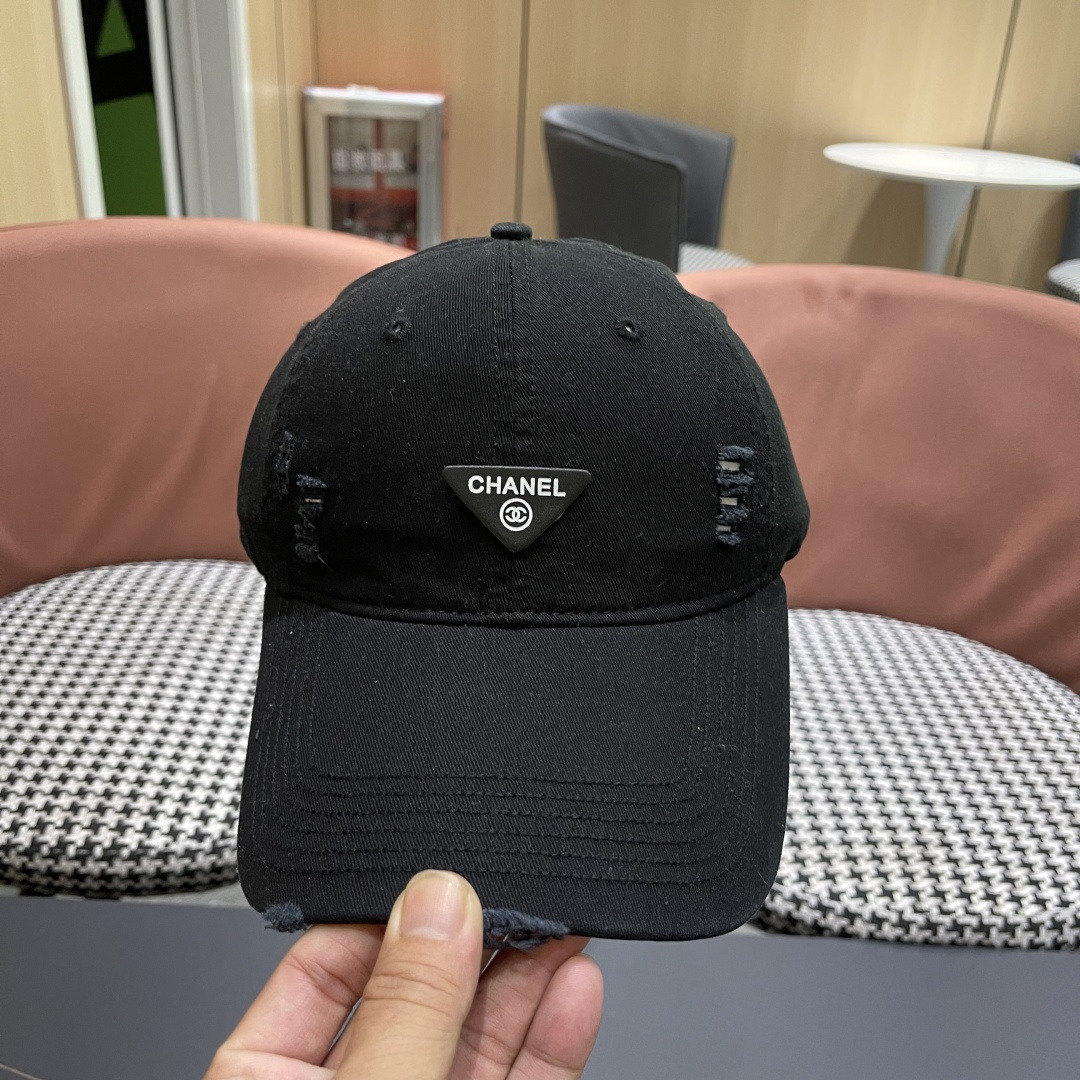  香奈儿CHANEL 2025新款棒球帽，小香经典简约，时尚休闲设计 跑量新品，出街必备