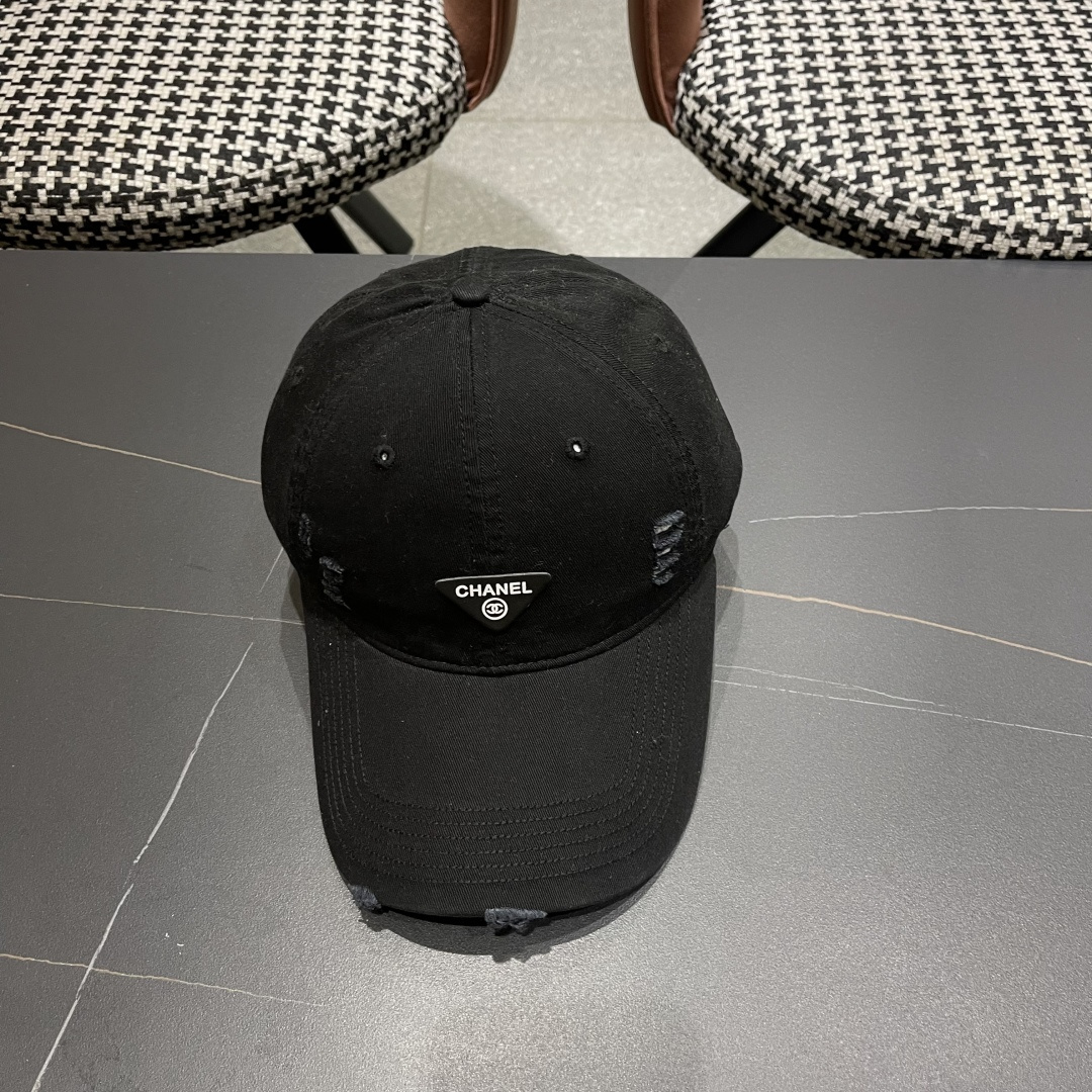  香奈儿CHANEL 2025新款棒球帽，小香经典简约，时尚休闲设计 跑量新品，出街必备