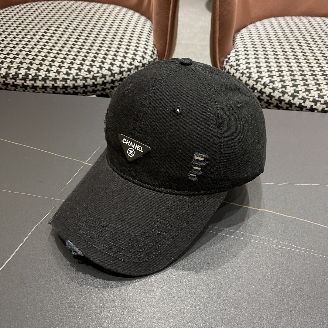  香奈儿CHANEL 2025新款棒球帽，小香经典简约，时尚休闲设计 跑量新品，出街必备