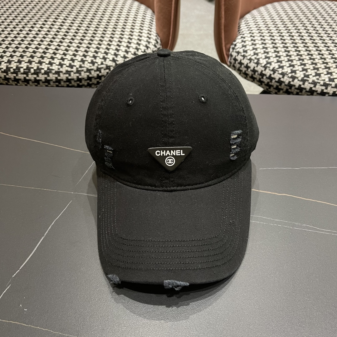  香奈儿CHANEL 2025新款棒球帽，小香经典简约，时尚休闲设计 跑量新品，出街必备